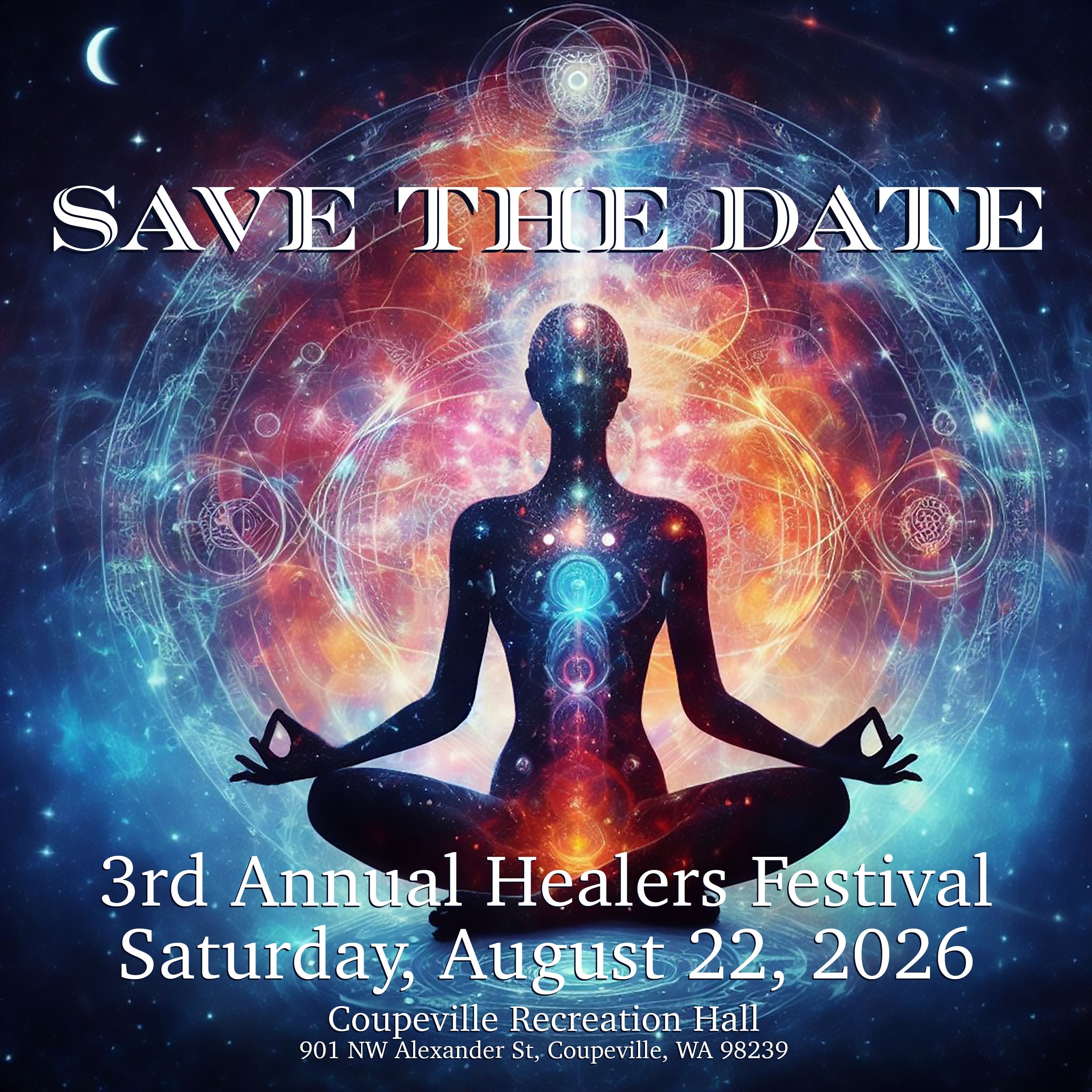 Save the Date! 3rd Annual Healers Festival