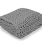 Zen Weighted Large Knit Blanket