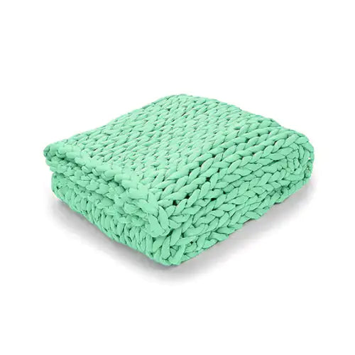 Zen Weighted Large Knit Blanket